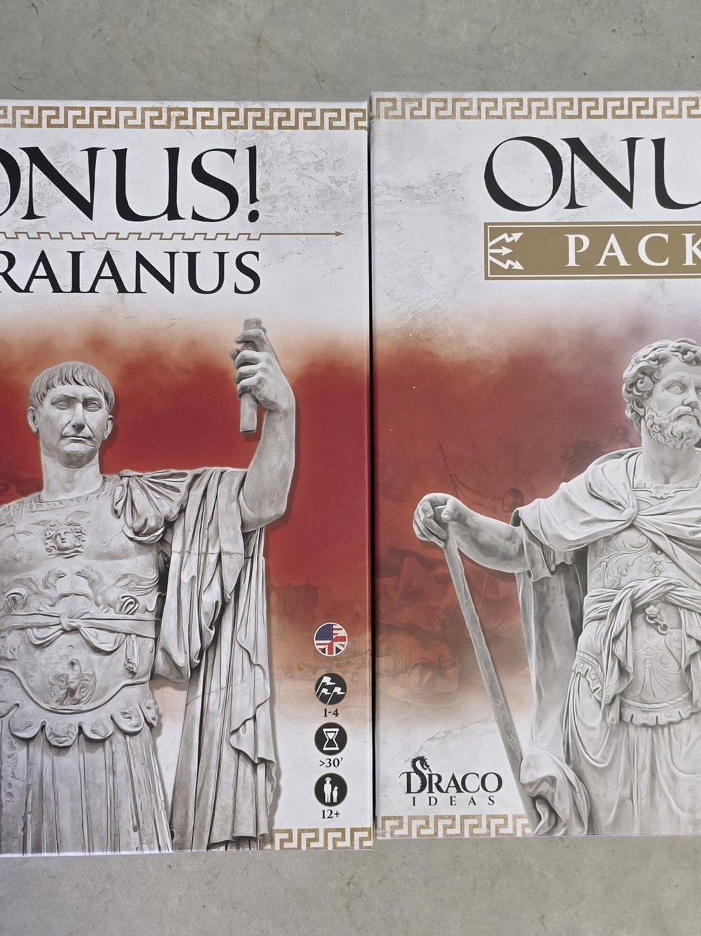 ONUS! Traianus Board Game W/ Expansion